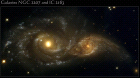 Grazing Encounter - Interacting Pair of Spiral Galaxies