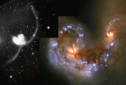Antennae Galaxies - Merging Galaxy Pair