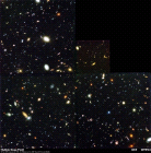 Hubble Deep Field - Long exposure of a part of the sky using HST