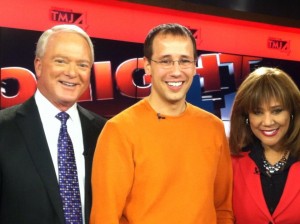 Ralf Kotulla and the TMJ4 news anchors